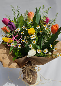 Tulipes en folie